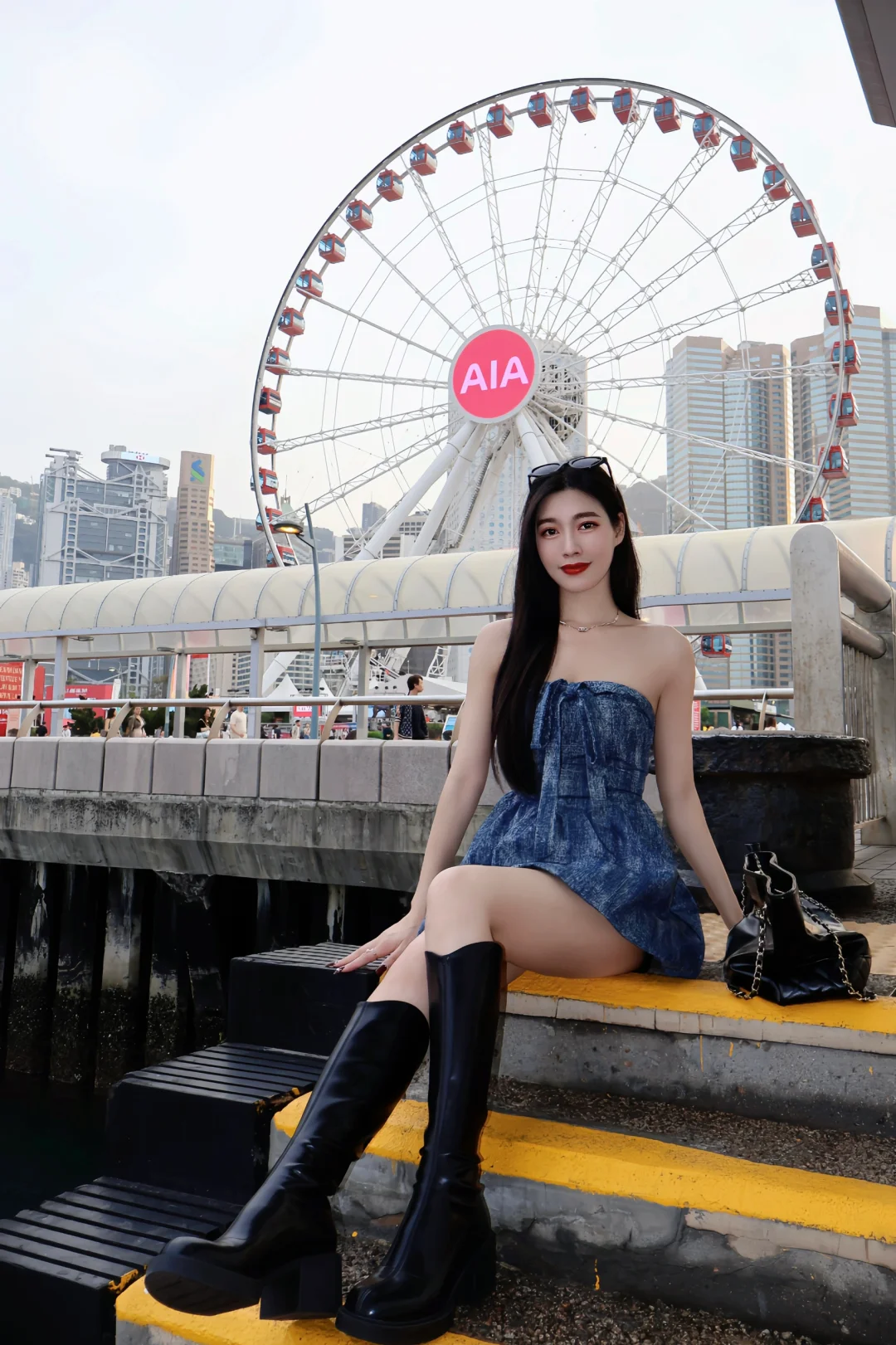 🇭🇰香港中环摩天轮太好拍啦！