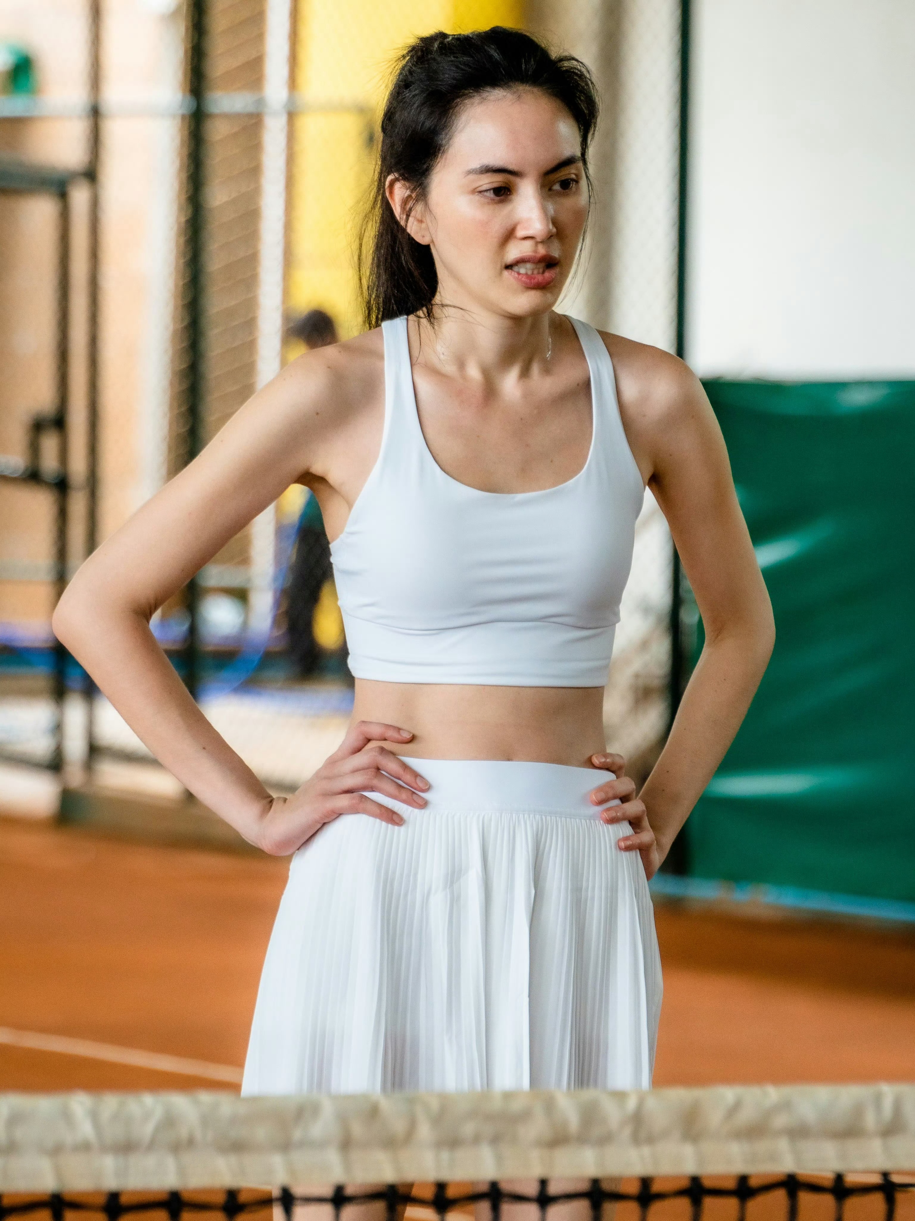 黛薇卡Mai Davika 打网球 