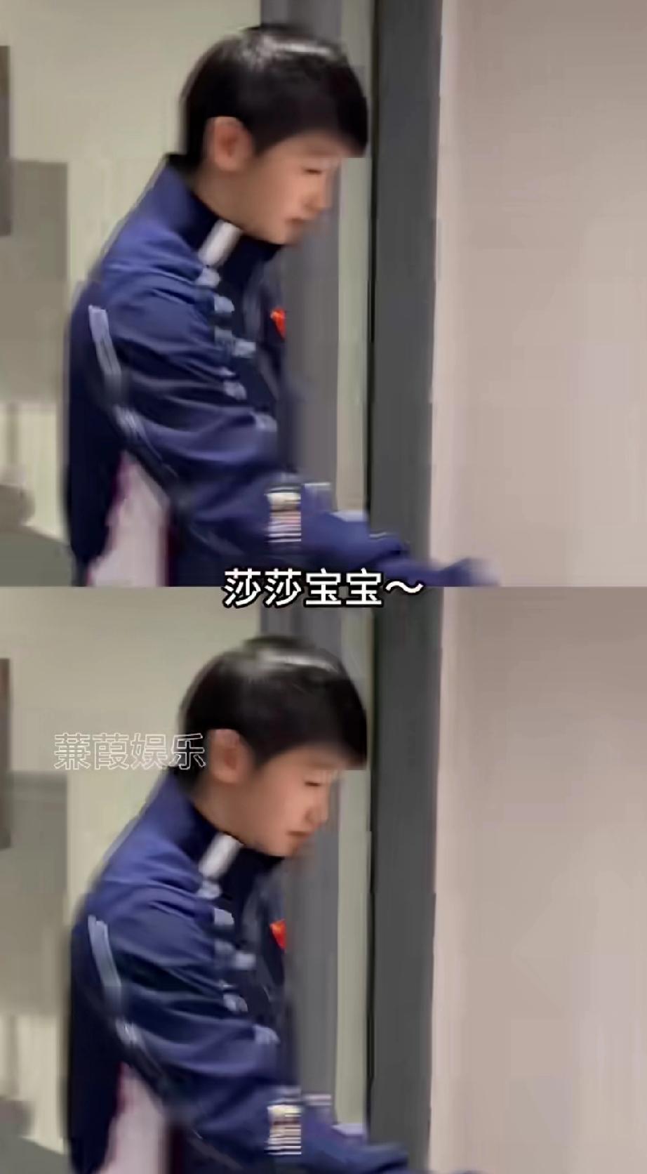 国乒社交牛人孙颖莎，在面对粉丝时也会招架不住啊，哈哈。
莎莎每次比赛，场内场外都