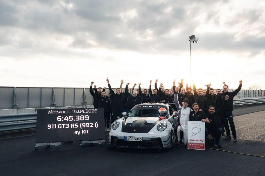 车市热门 保时捷刚刚刷新了纽北圈速纪录，事实证明，500多马力在赛道上完全够用。