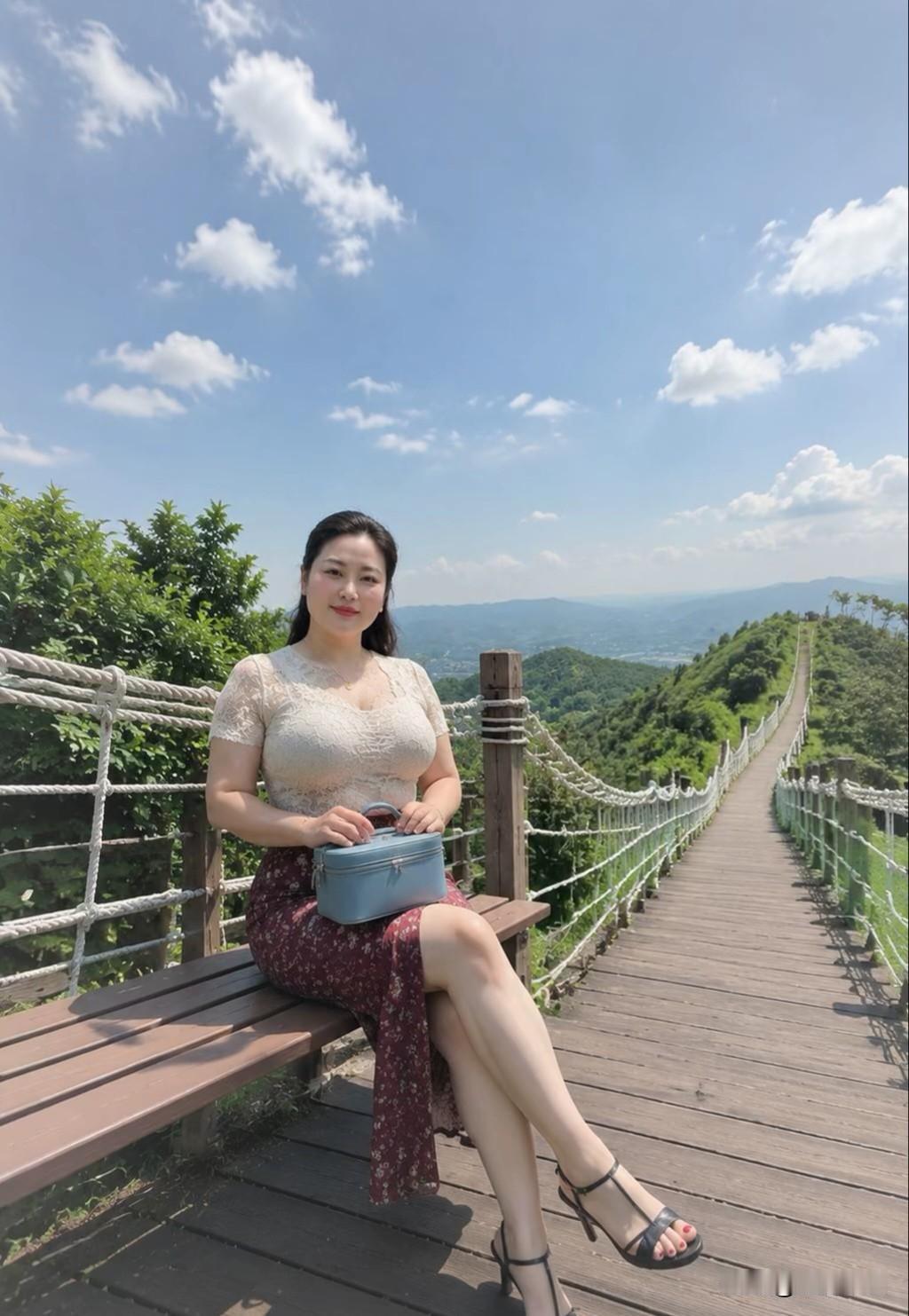 微胖女人最好看，完美身材，气质优雅知性美