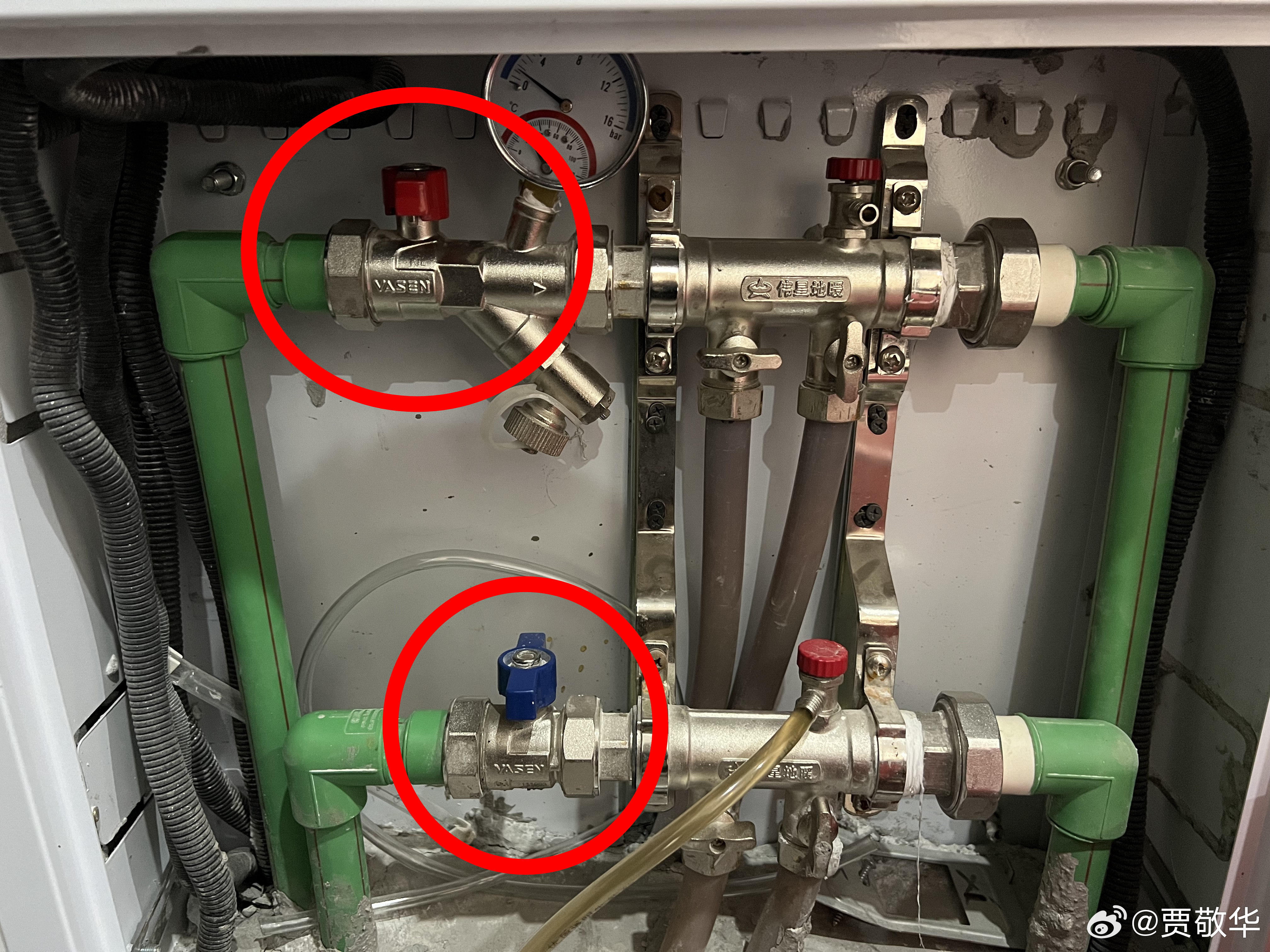  最近很多网友和邻居问我，清洗地暖管用吗？你家拆掉温控阀了没？供暖前几天能开阀门