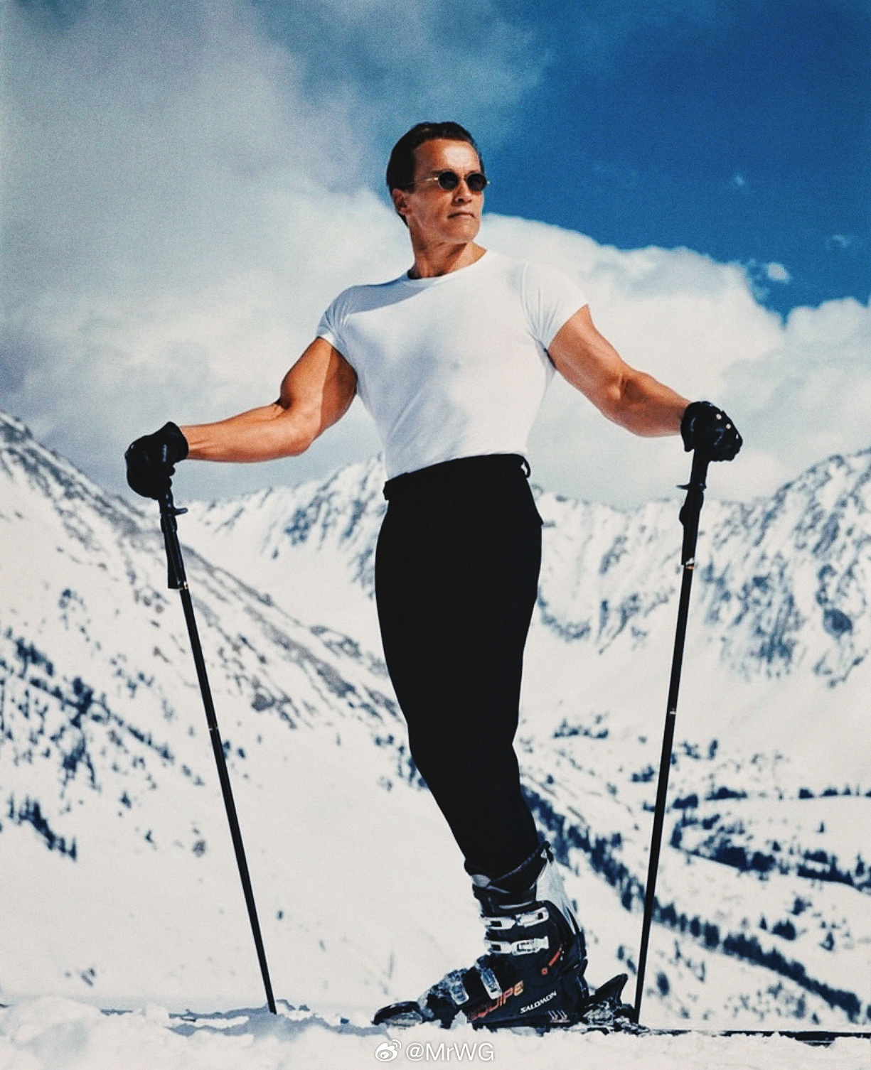 电影旧相簿子 Arnold Schwarzenegger，Sun Valley 