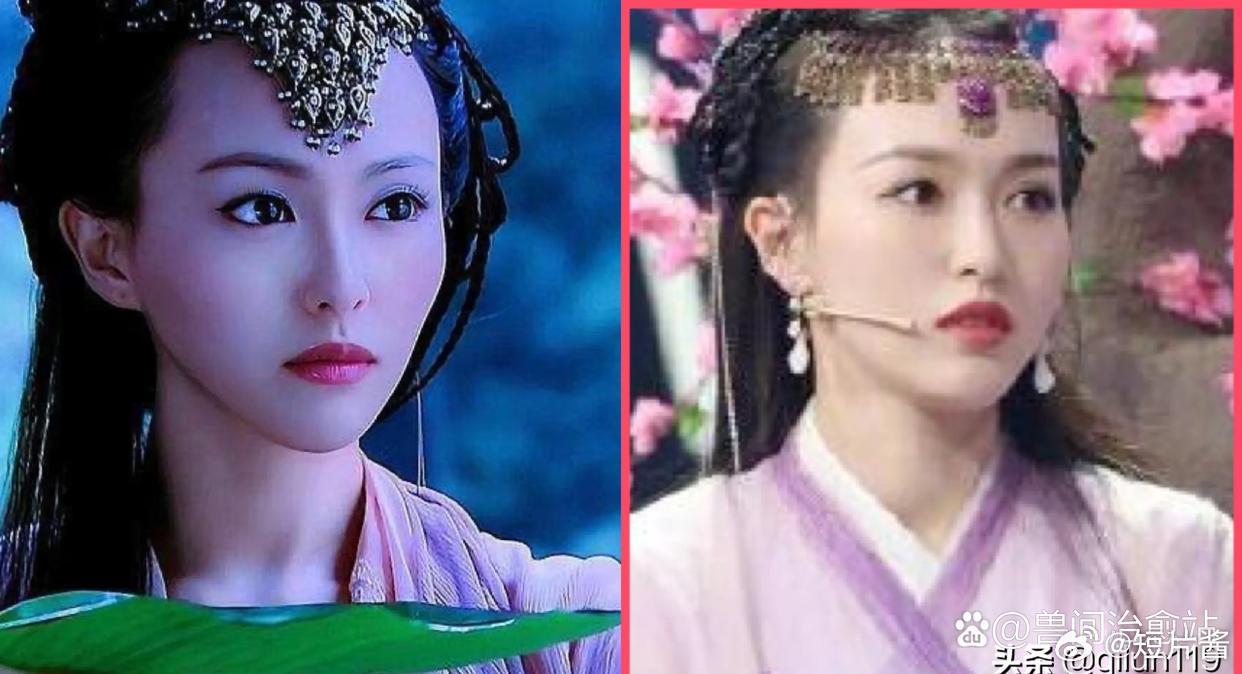唐嫣12年后，再扮紫萱依然很美！ 