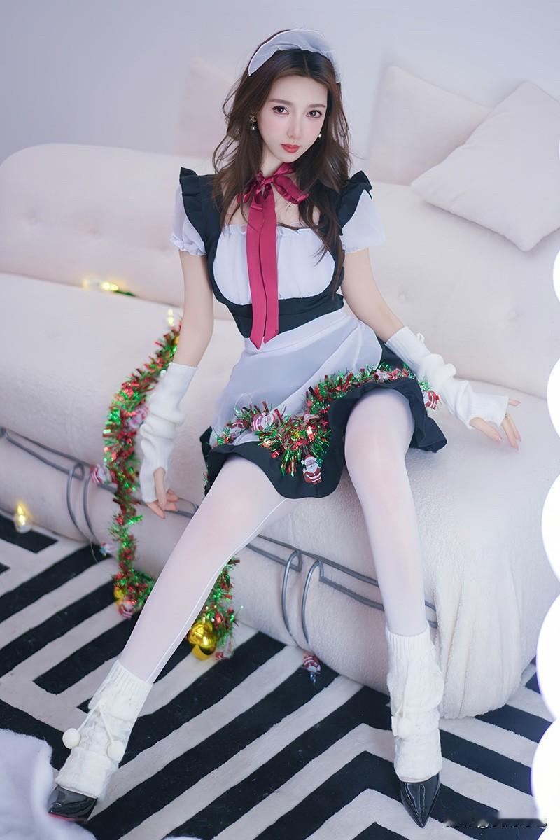 性感女仆装，晚上看了睡不着系列甜美女仆装 女仆装写真 少女女仆装 梦幻女仆装 居