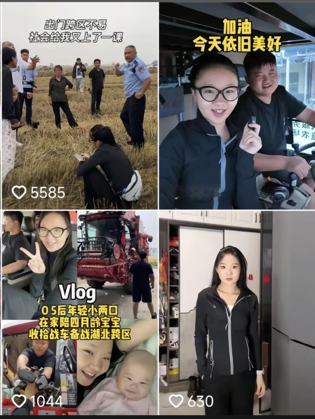 05后小两口留下百天的宝宝跨区到湖北割麦子，不仅钱没咋挣到，还赔了一笔！又诞生了