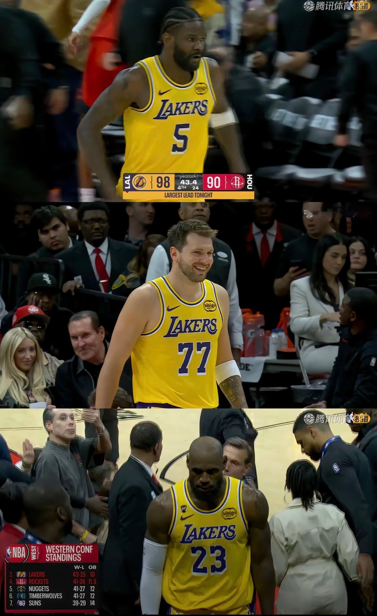 好好整，明天争取拿下胜利！洛杉矶湖人
