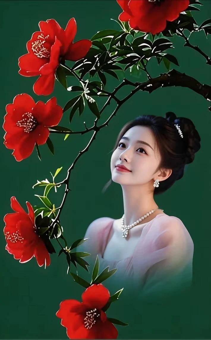 上联：梅不争春傲寒霜
下联：竹有虚心方挺拔