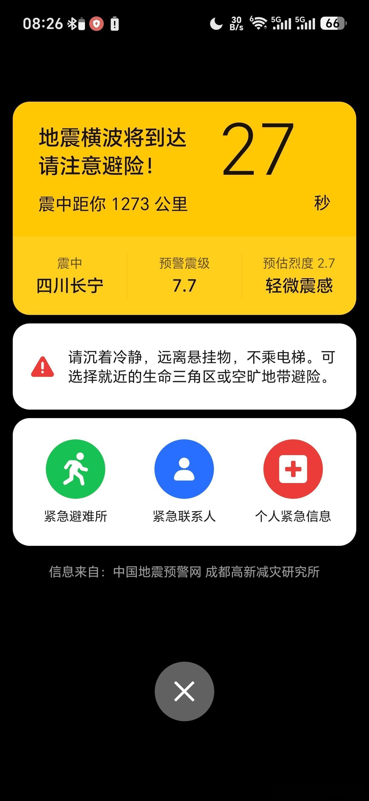这，不是真的吧，7.7级？上个月我在四川，三四级就感觉到了地震感。 