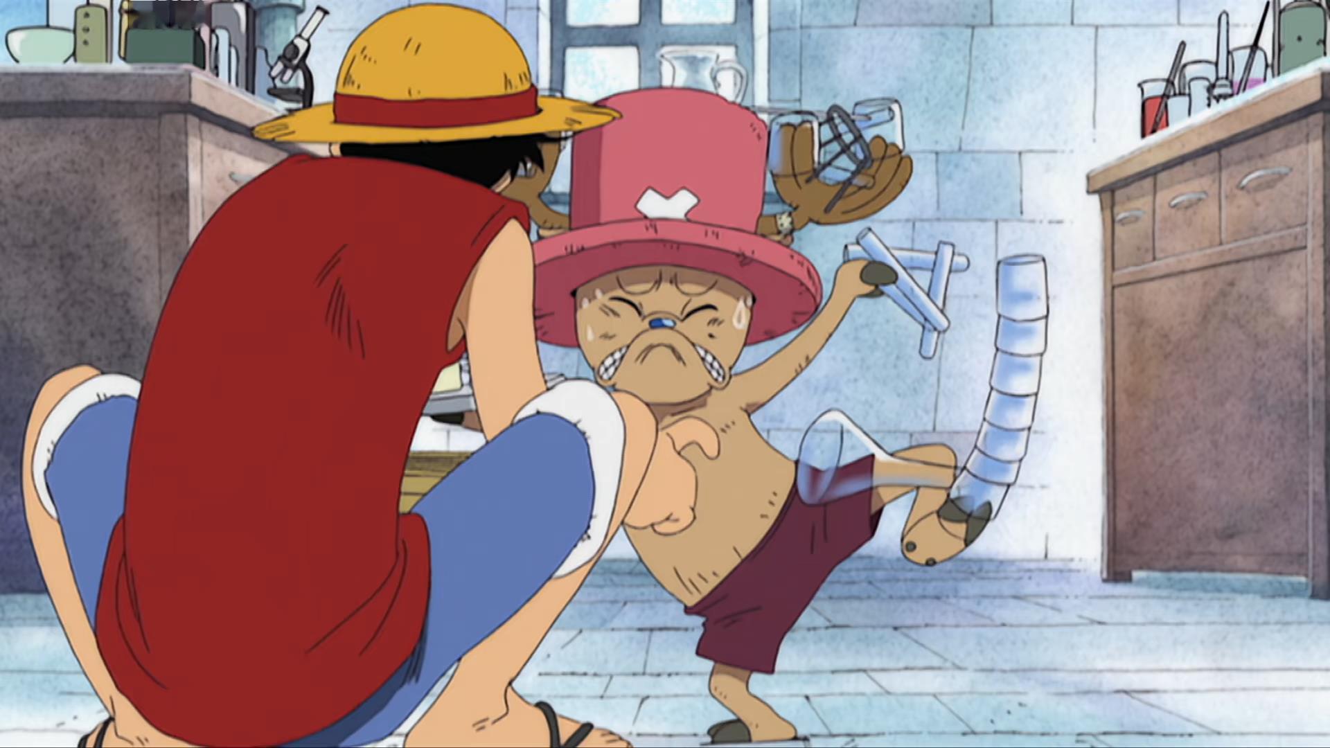 海贼王海贼王 刚见面就逗乔巴的路飞 