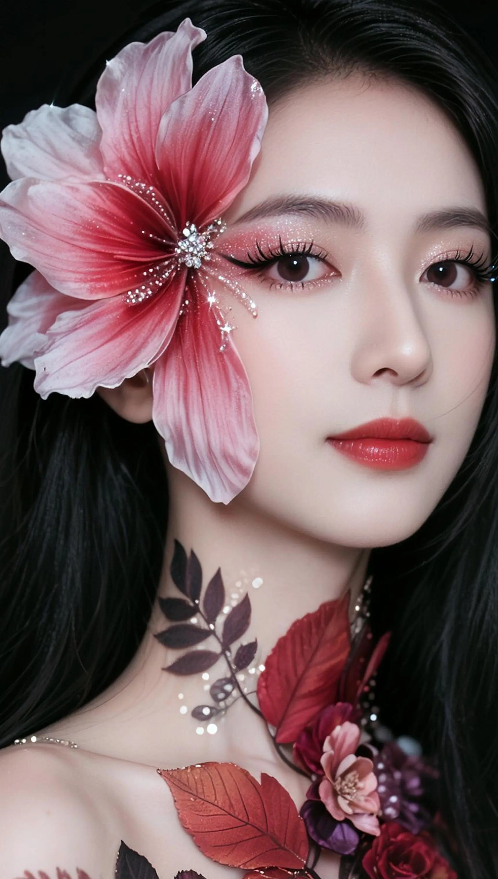 AI闪耀花卉写真 ai创作