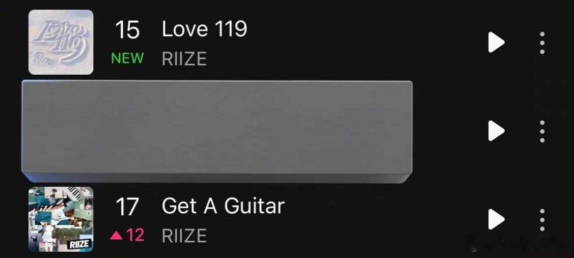 RIIZE三首主打曲全部进入Melon1月月榜了！到底SMTOWN的团，这点实力