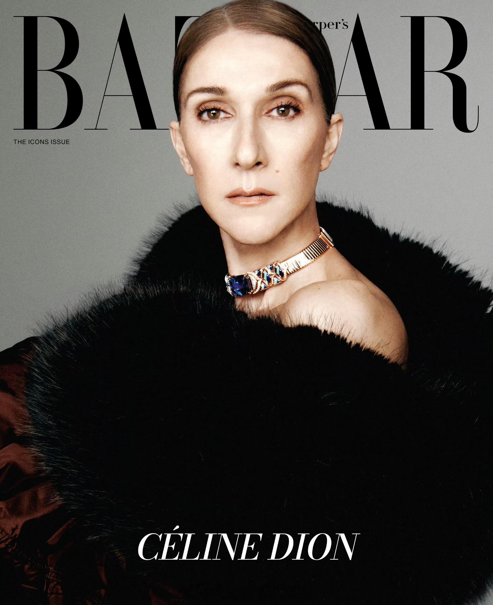 Celine Dion坐镇Bazaar美国版9月刊封面时尚灵感解读