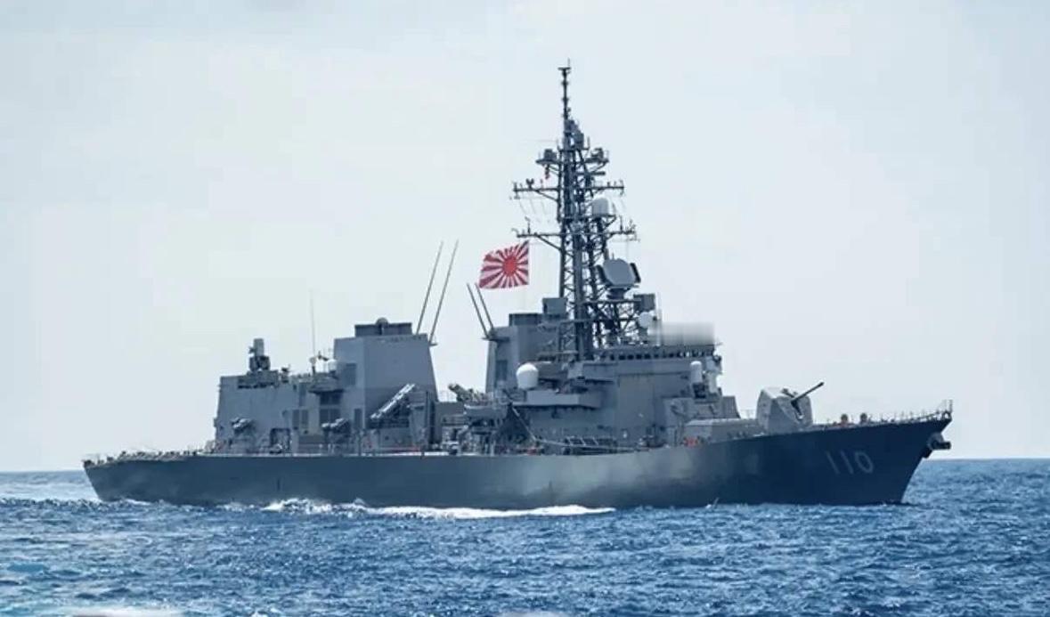 今天，小日本又搞事情了，日本海上自卫队“雷”号驱逐舰通过台湾海峡。1895年4月