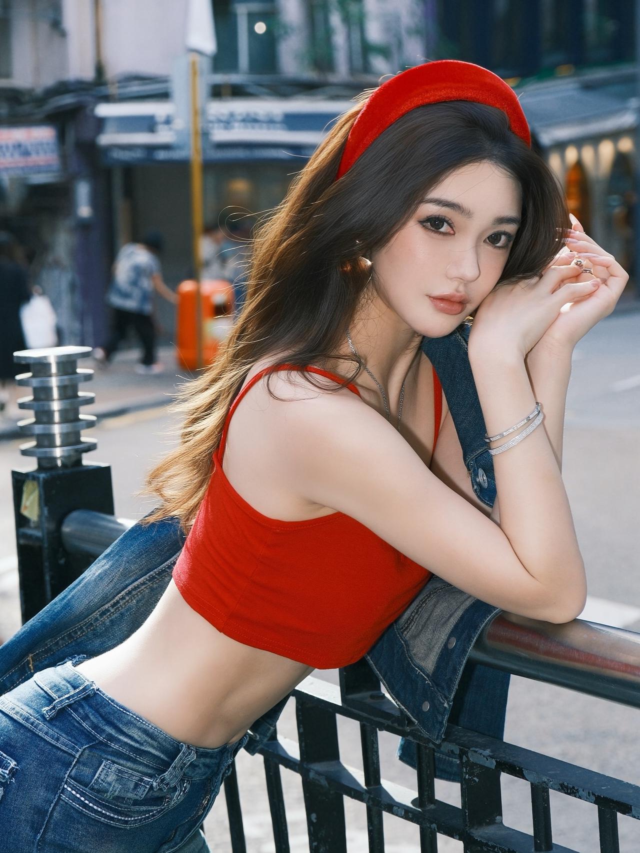 香港网红小姐姐，明艳大气！