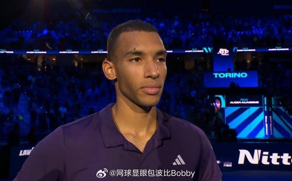 阿里亚西姆击败兹维列夫后采访🎤主持人“你明天就要挑战世界排名第一的选手了。你以