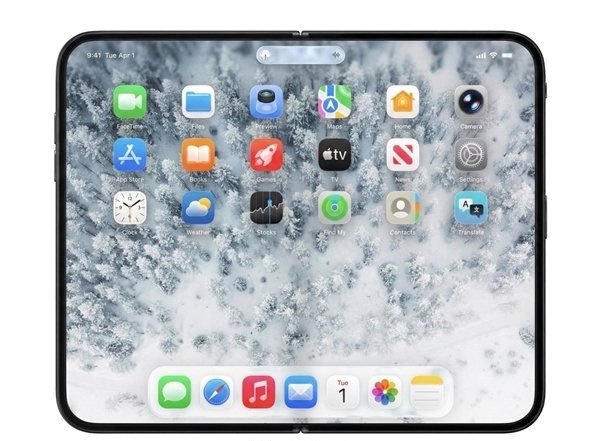 26年折叠手机能普及吗 期待iPhone Fold发布：无折痕设计全新的手机比例