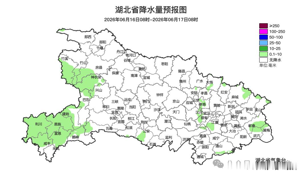湖北即将入梅！18日开启梅雨期首轮降雨过程预计明天到后天白天，湖北省以晴到多云天