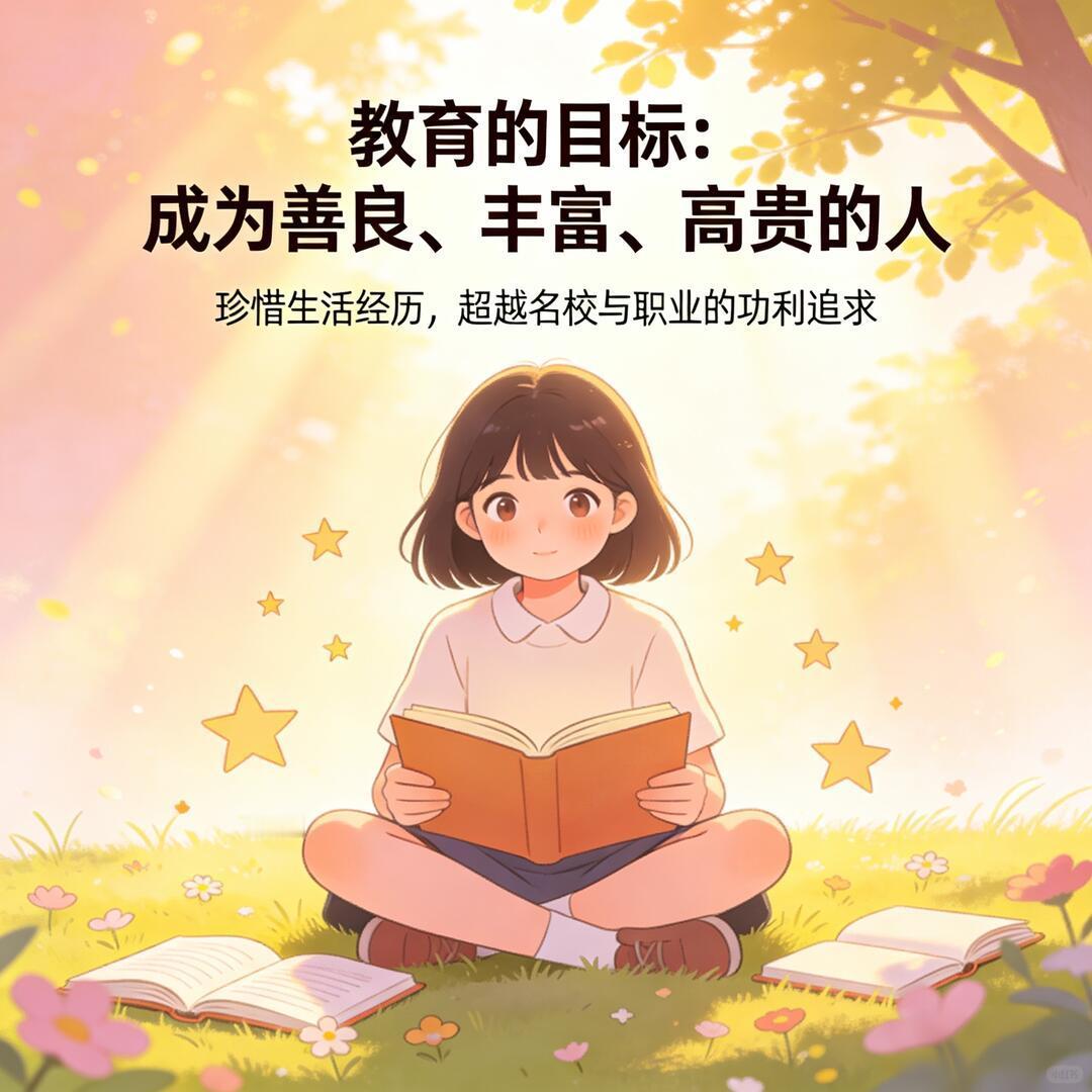 不求大富大贵，不盼功成名就，对孩子最大的期望就这几点：
 
1. 首先平安健康