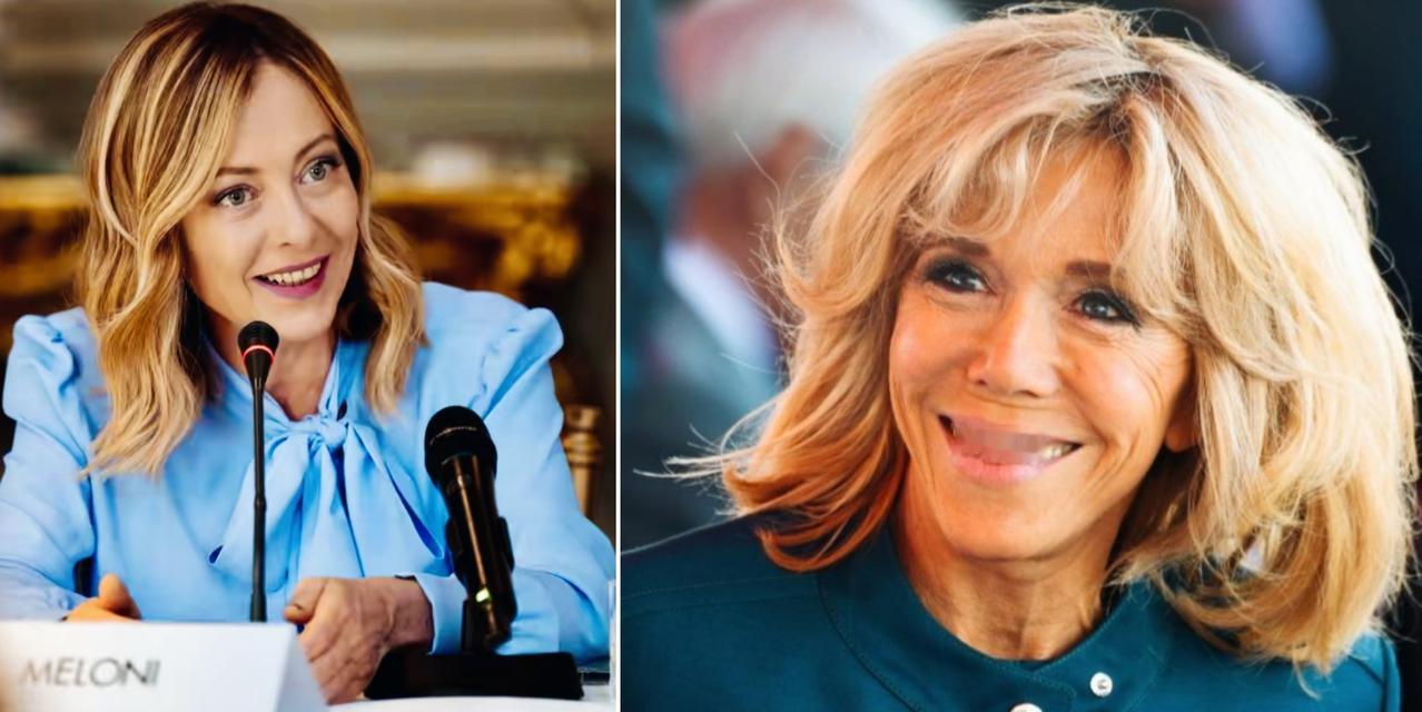 梅洛尼和布丽吉特谁的笑容更有感染力呢？
梅洛尼和布丽吉特谁的笑容更自然一些呢？