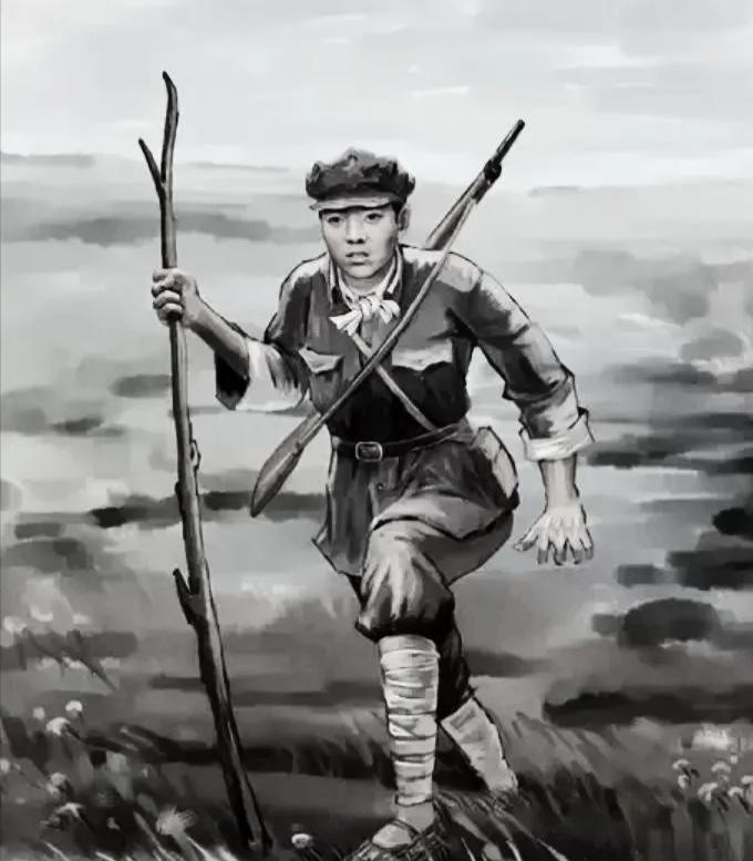 1935年，13岁小红军罗玉琪过草地时突然腹痛不止，碍于女同志就跑远处去方便，不