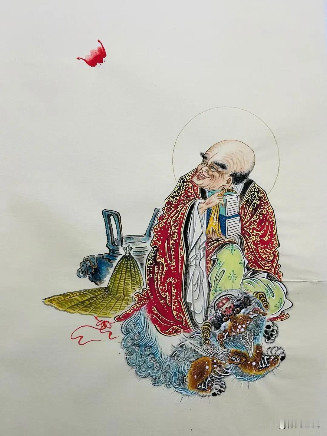 钱昆老师绘画作品欣赏