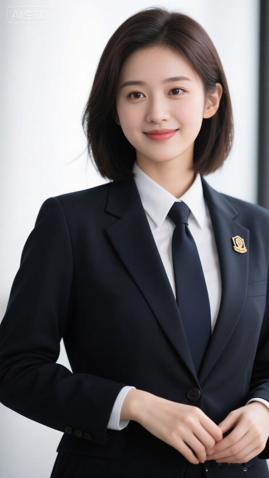 职场干练风，自信微笑，专业形象，完美呈现！💼👩‍💼