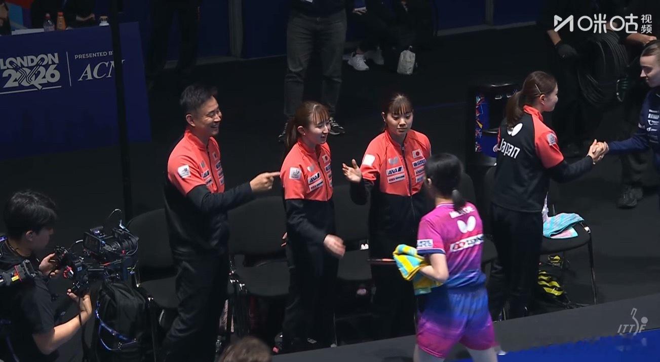 2026伦敦世乒赛女子团体32-16克罗地亚0-3日本哈拉博维奇0-3桥本帆乃香