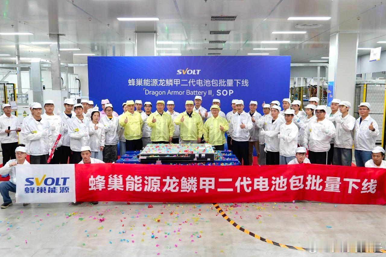 蜂巢能源第二代龙鳞甲下线，800V增混短刀电池，65kWh，镍钴锰三元，具备CT