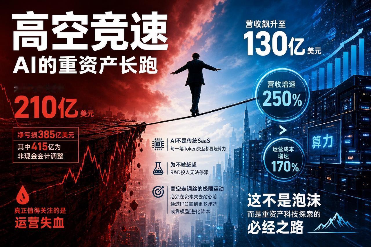 【OpenAI 2025财报硬核拆解：高增长背后的无限游戏】

OpenAI最新