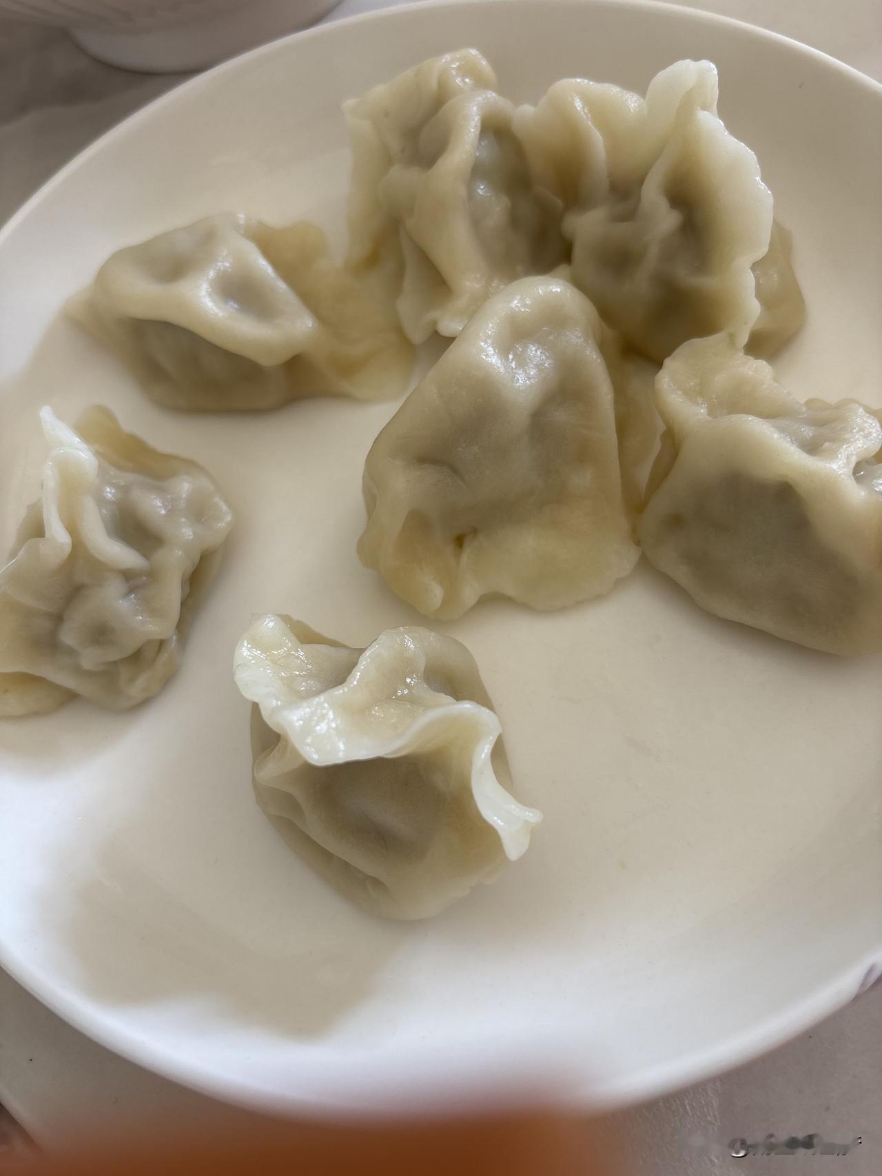 一盘很有料的🥟
有人能猜出是什么馅吗[我想静静]吗[我想静静]