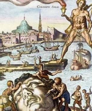 罗得岛太阳神铜像
罗得岛太阳神铜像，曾经屹立于希腊罗得岛的繁忙港口罗得港，是古代