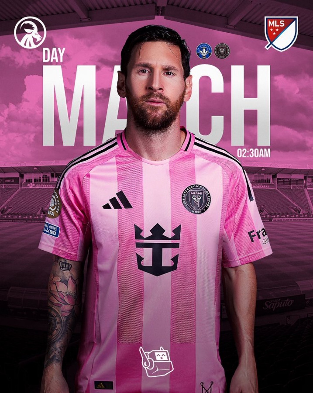 梅西[超话]  【MATCHDAY⚽️MESSIDAY】7.6号周日早上7点半，
