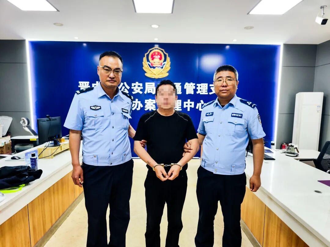 5月11日晚，晋中市公安局交通管理支队三大队民警在辖区开展整治道路交通安全隐患酒