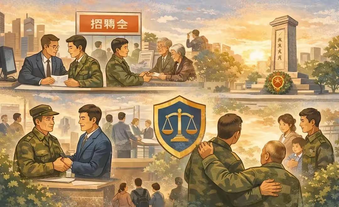 快讯！
中国突然宣布了。
在1月8日至9日召开的全国退役军人事务厅（局）长会议上