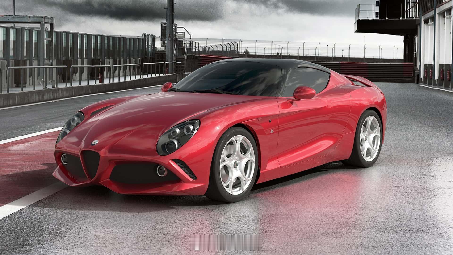 阿尔法罗密欧8C Competizione 扎格托（Zagato）为一位有钱的客