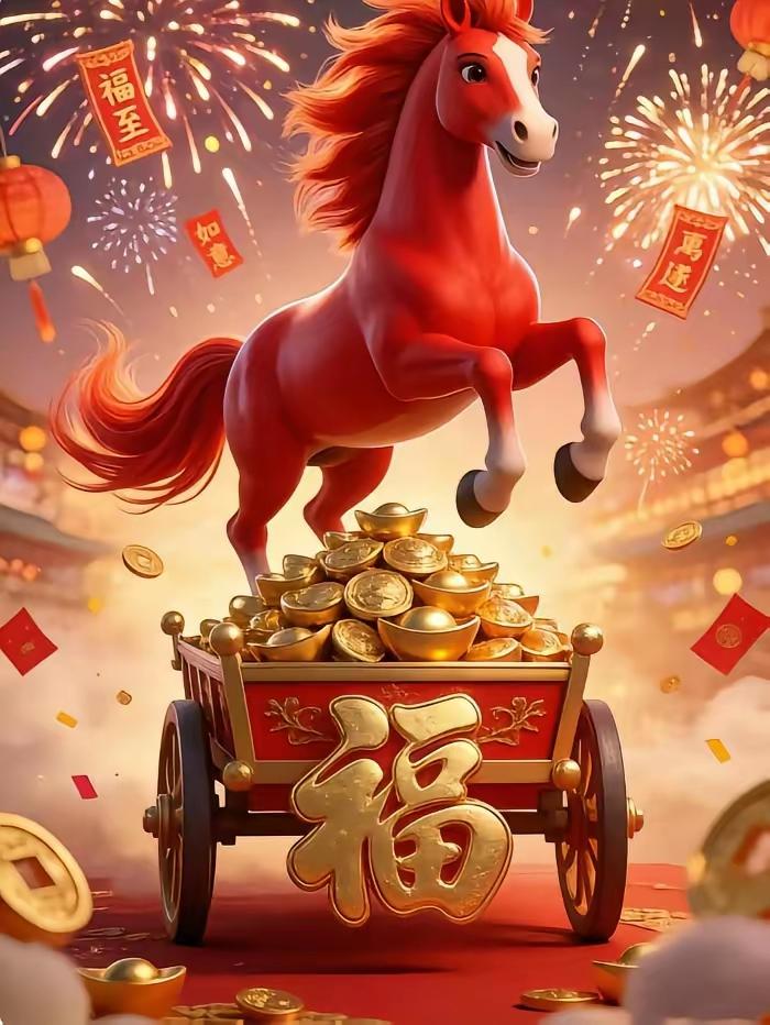 正月初八！马上发财！发！发！发！你发！我发，大家都发！