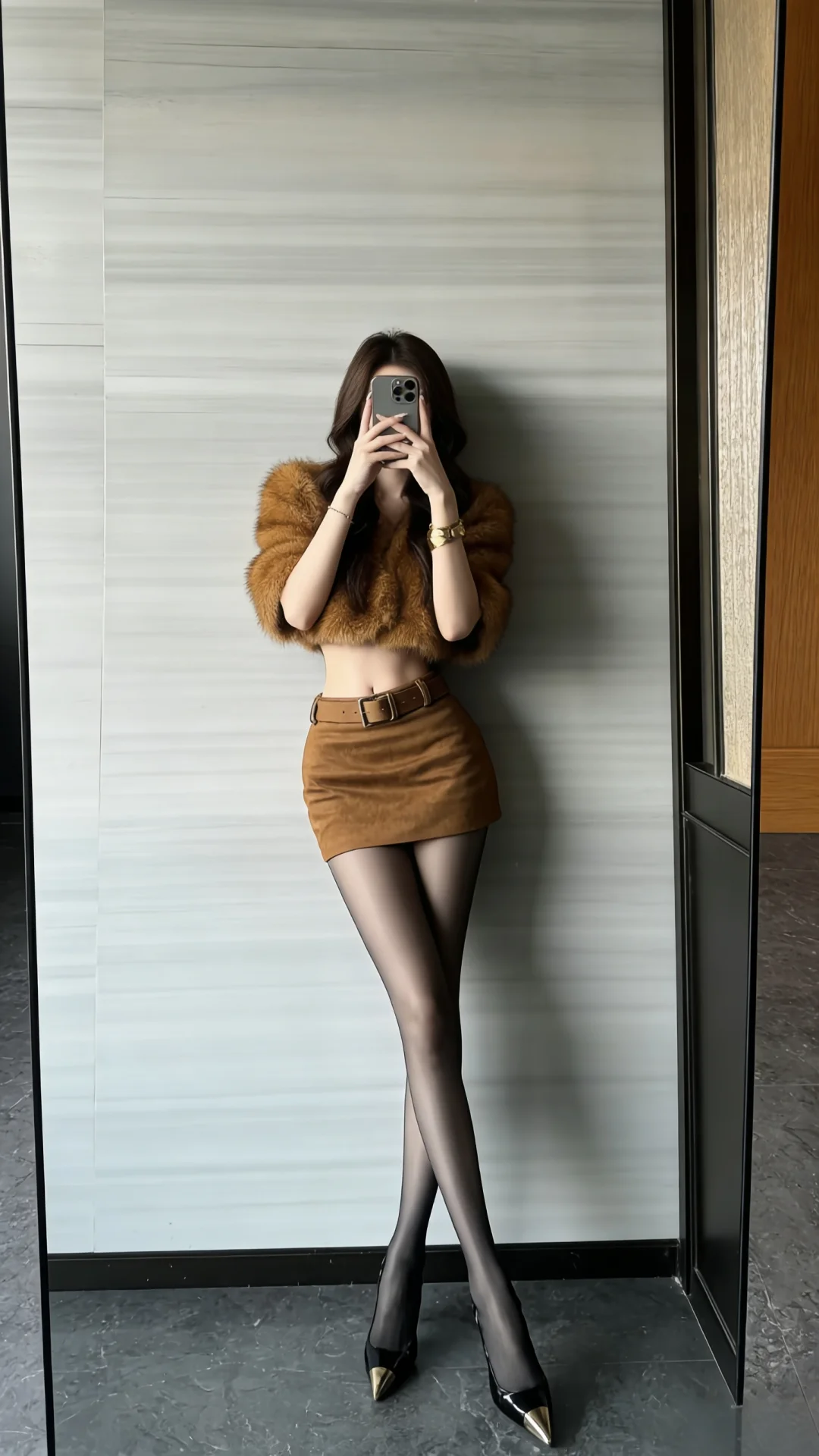 穿出女人风采 穿搭的尽头是姐姐 时尚性感魅力迷人 性感不失优雅 完美身...