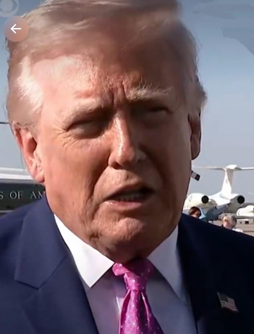 特朗普这番狠话，全是急于抽身、又怕丢面子的伪装！

今天特朗普又对着记者放狠话了