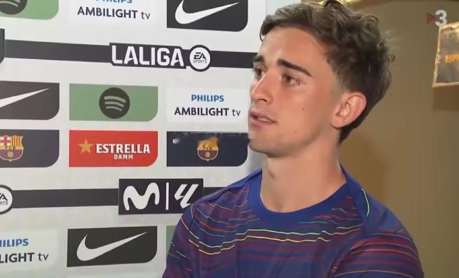 今天凌晨，西甲联赛第33轮，巴萨在主场1-0战胜塞尔塔。赛后，在本场比赛中客串左