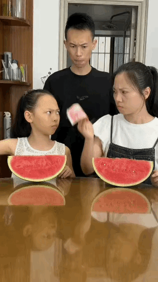 高手过招，闺女更胜一筹。
