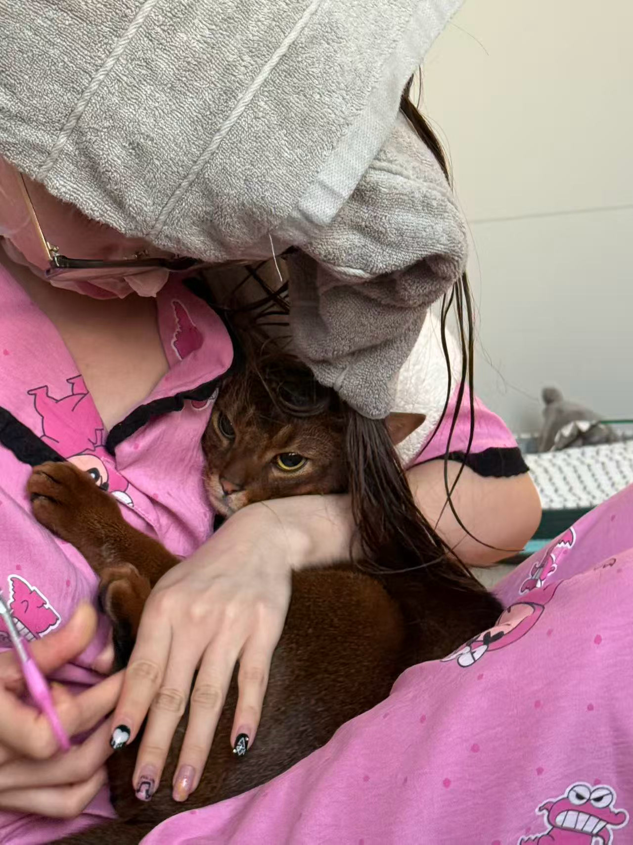 一周不回家有小猫挂脸了 ​​​