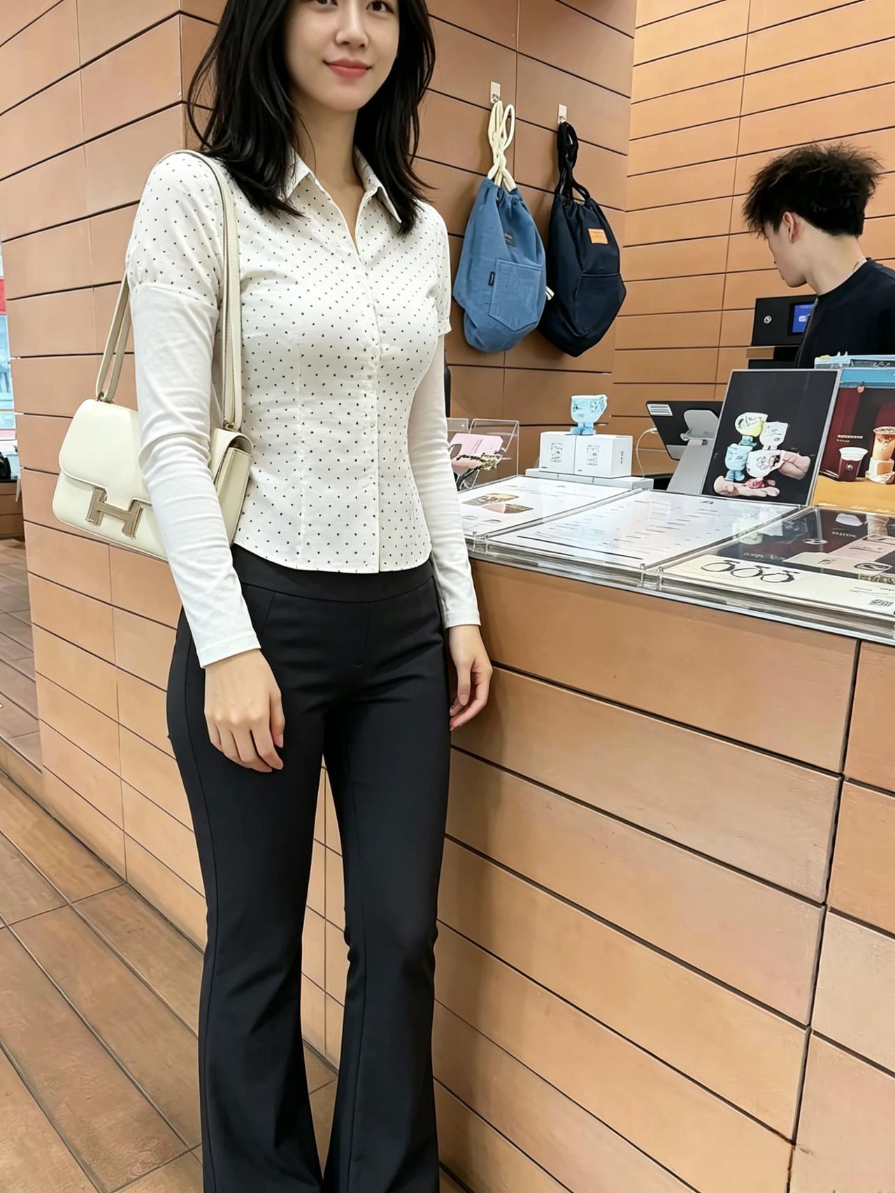 你站着，不说话，
就像一首安静的诗，
被温柔的时光，
轻轻念响。