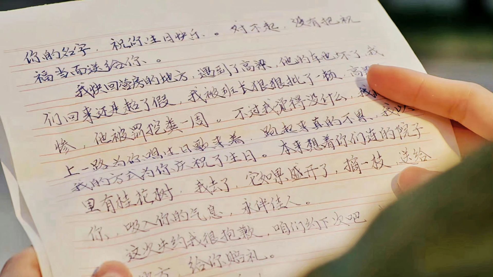 顾一野的信 
