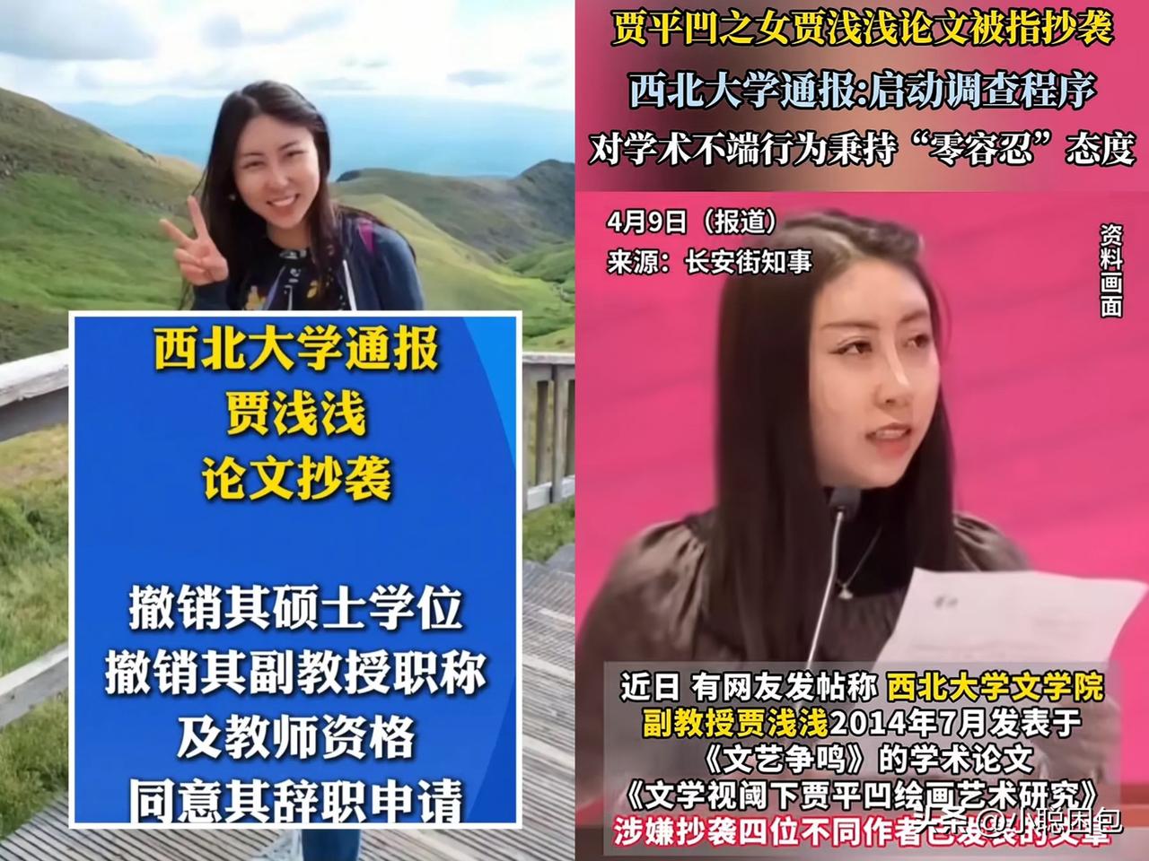 贾浅浅这件事，
不只是她个人的教训，
也给所有想走捷径的人敲了警钟，出来混，迟早