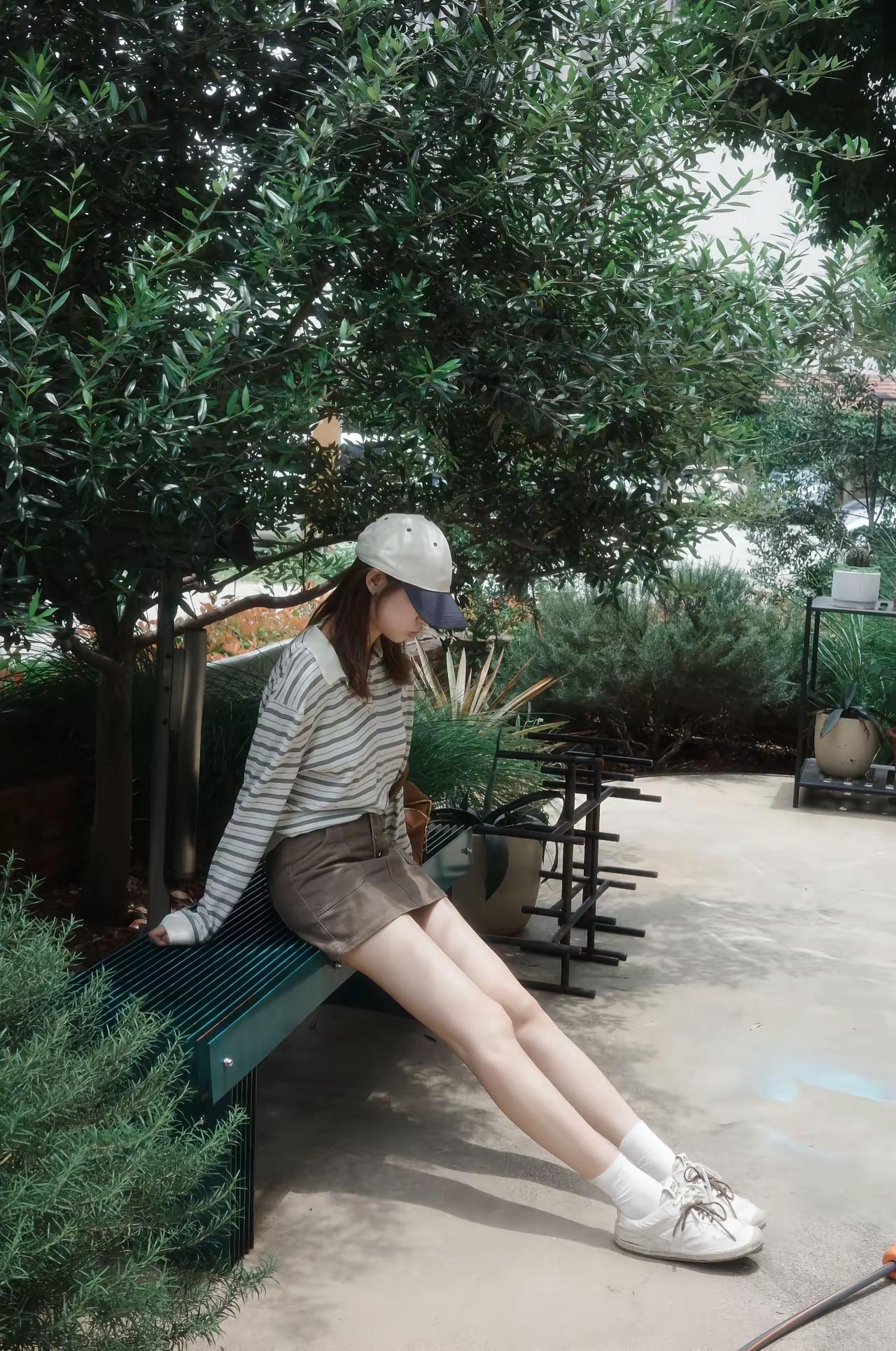 夏天你慢点来 我还没想好怎么搭..轻复古ootd 姐感发色 理光日记 inmyf
