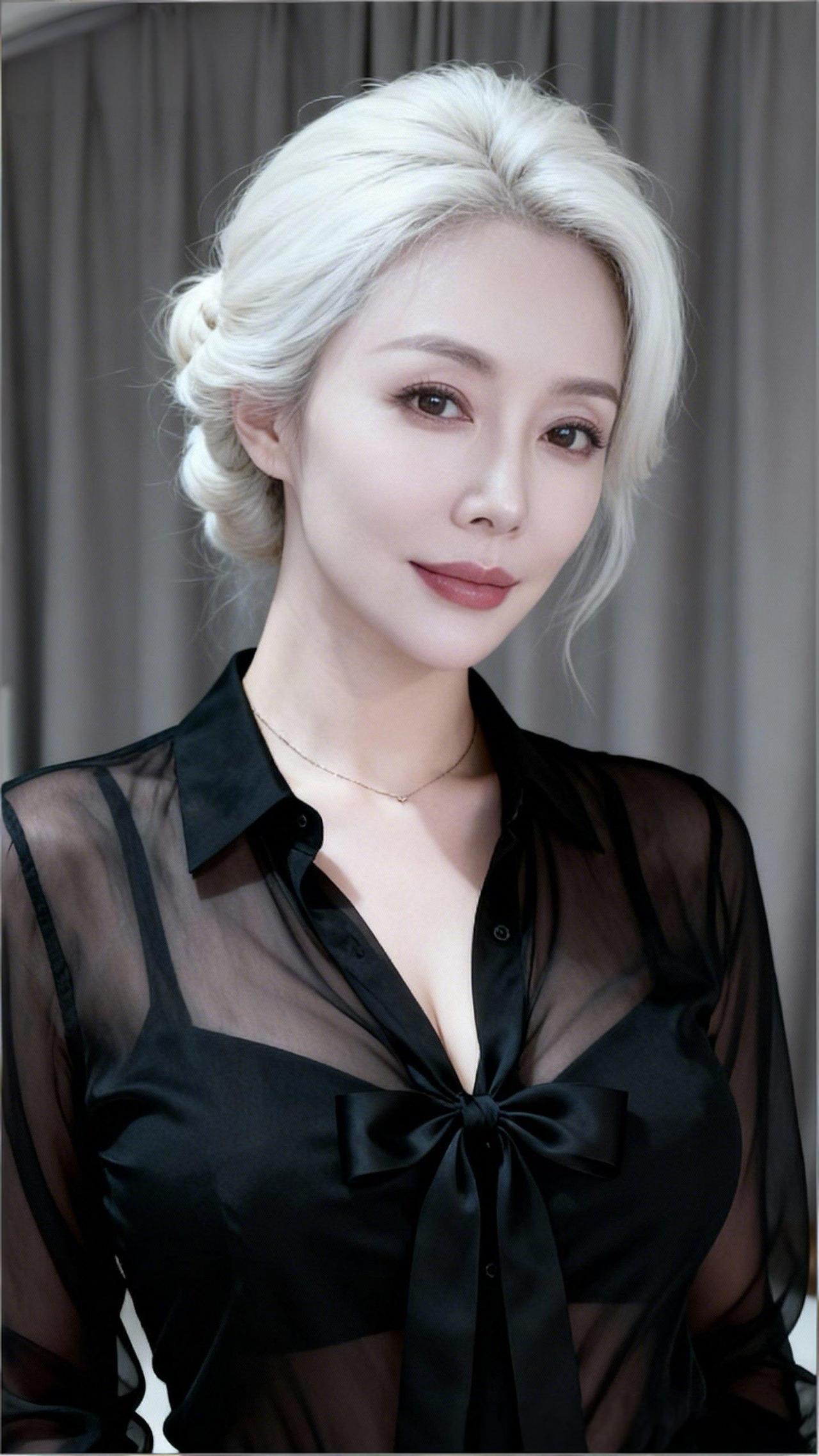 君生我未生 我生君已老
 
君生我未生，春衫映柳新。
我生君已老，霜鬓染风尘。