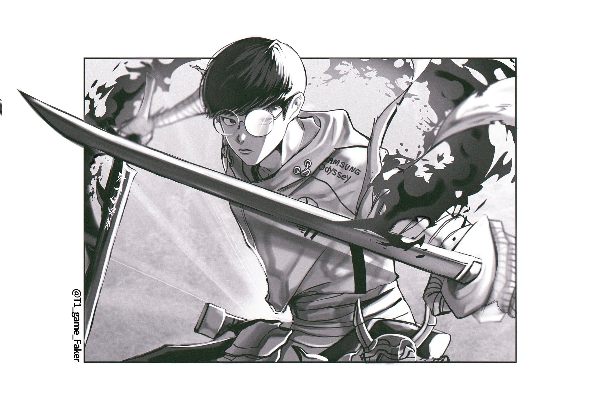 有点帅cr.T1_game_Faker2025lck英雄联盟 ​​​