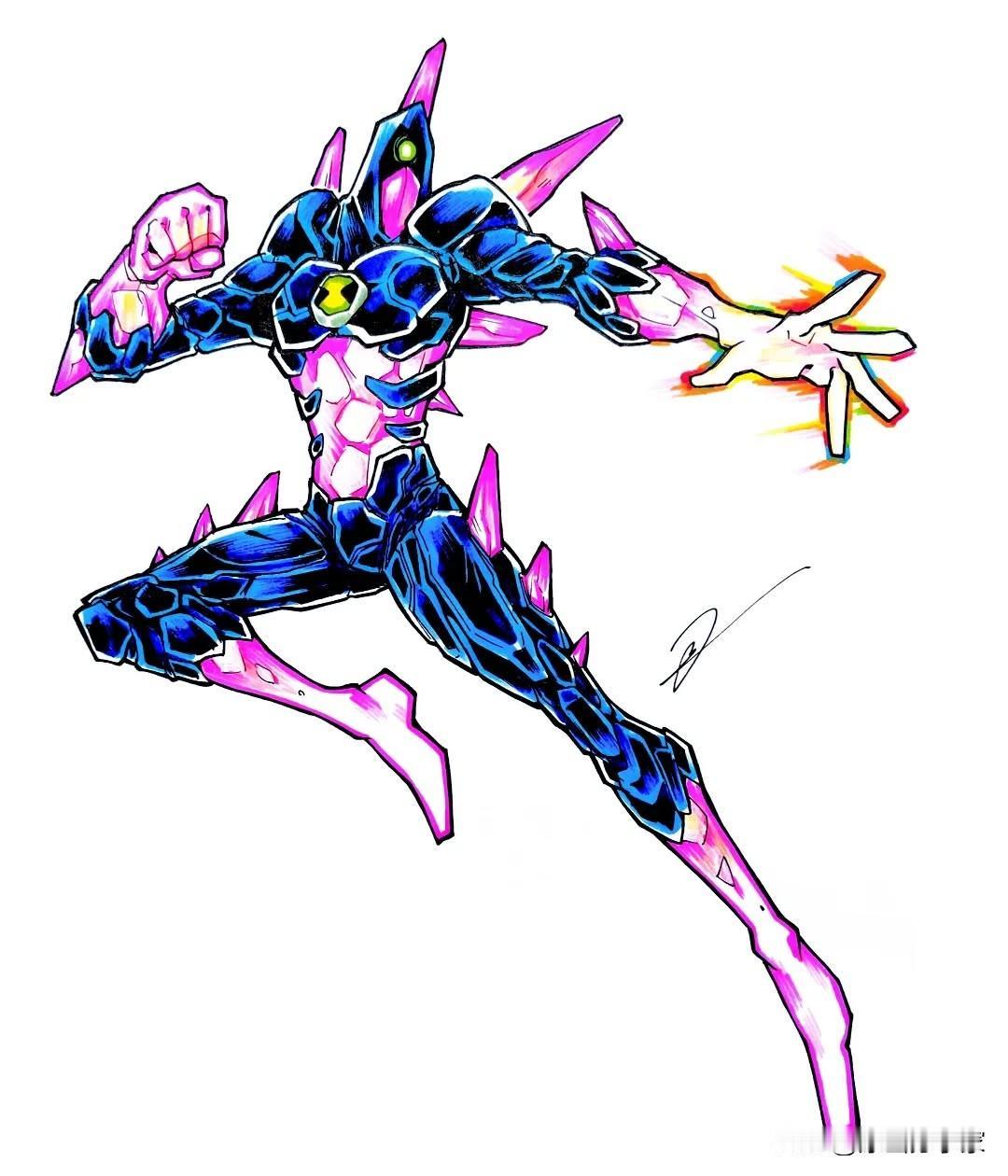 画师max插画作品一组 含线稿