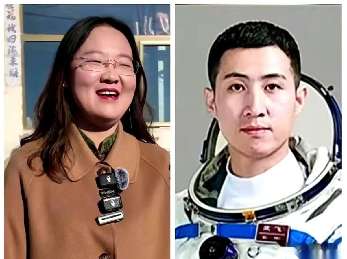 一个称呼，直接给我整破防了。
航天员武飞的妹妹，接受采访。

武飞的妹妹在接受采